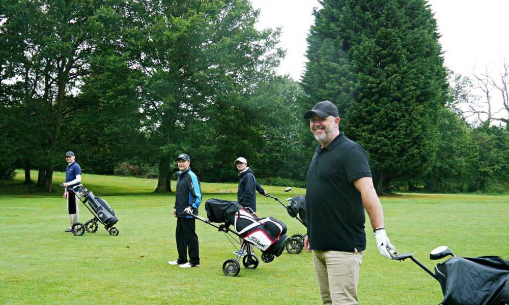 Fundraising for The Elizabeth Foundation for preschool deaf children - charity golf day and gala dinner Hampshire