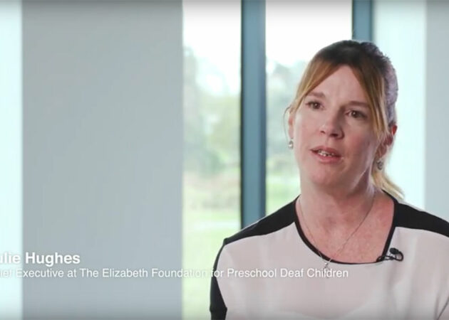 Julie Hughes featured in AB videos about Cochlear Implants
