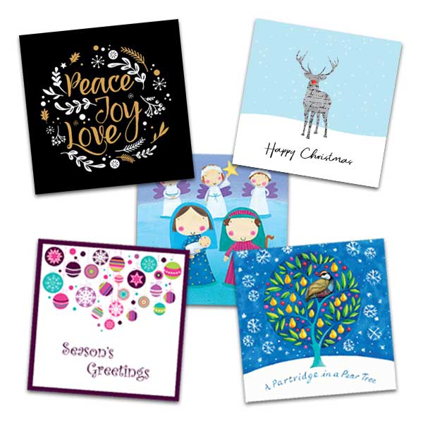Charity Christmas cards raising money for preschool deaf children