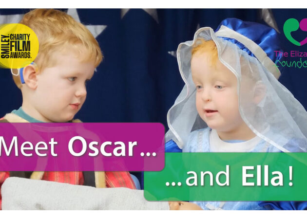 Oscar and Ella win gold at the Smiley Charity Film Awards